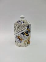 Ароматизированная свеча в керамическом стакане с крышкой, 300 гр