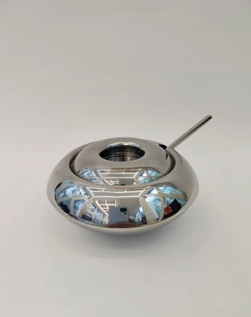 Сахарница с ложкой