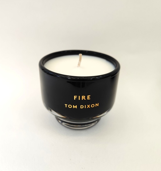 Набор свечей в стеклянном подстаканнике, 4 шт.