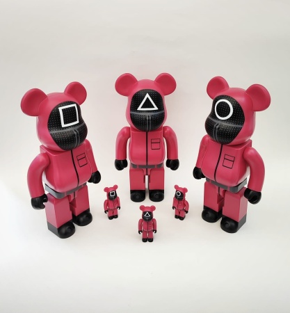 Набор фигур декор. 6 штуки: 28 см + 7 см