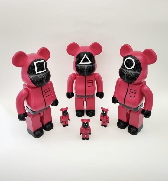 Набор фигур декор. 6 штуки: 28 см + 7 см