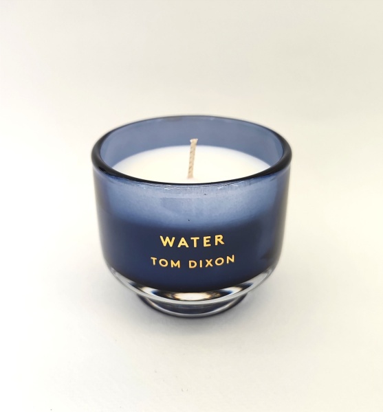 Набор свечей в стеклянном подстаканнике, 4 шт.